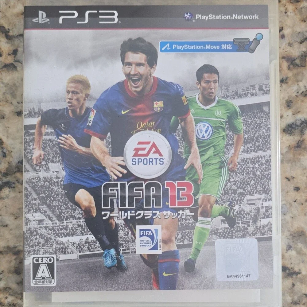 Electronic Arts FIFA 13 Sony PlayStation 3 NTSC-J (Japan) 2012 CERO A Manual